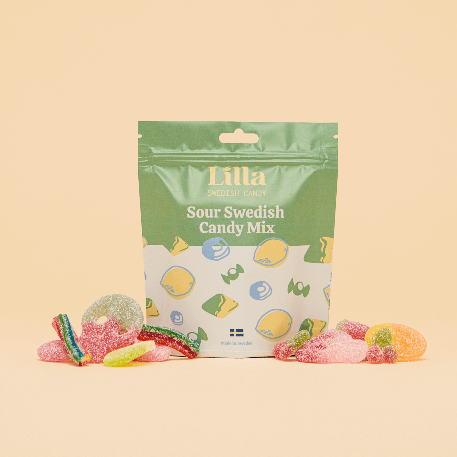 sour swedish candy mix main