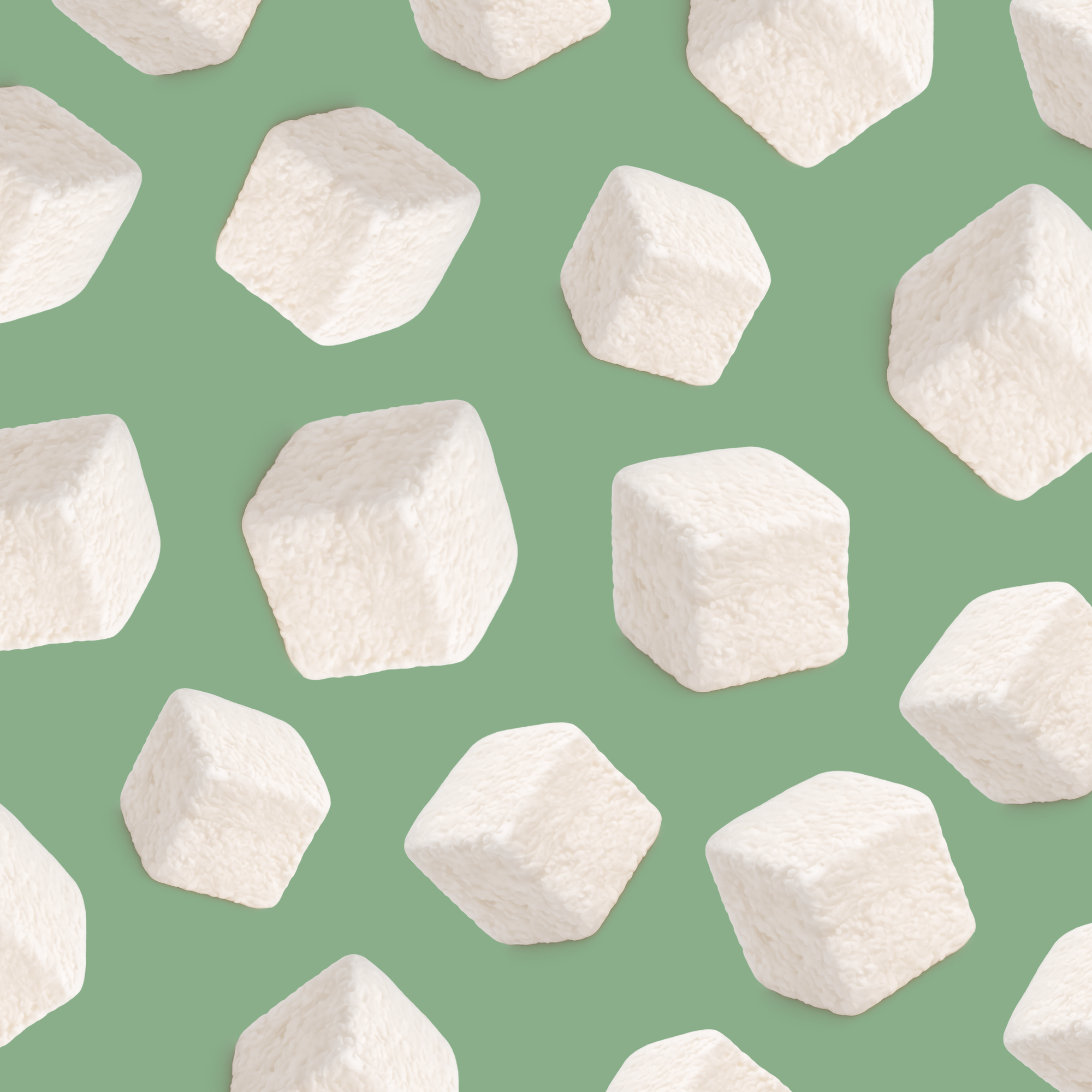 Vanilla Foam Sugar Cubes