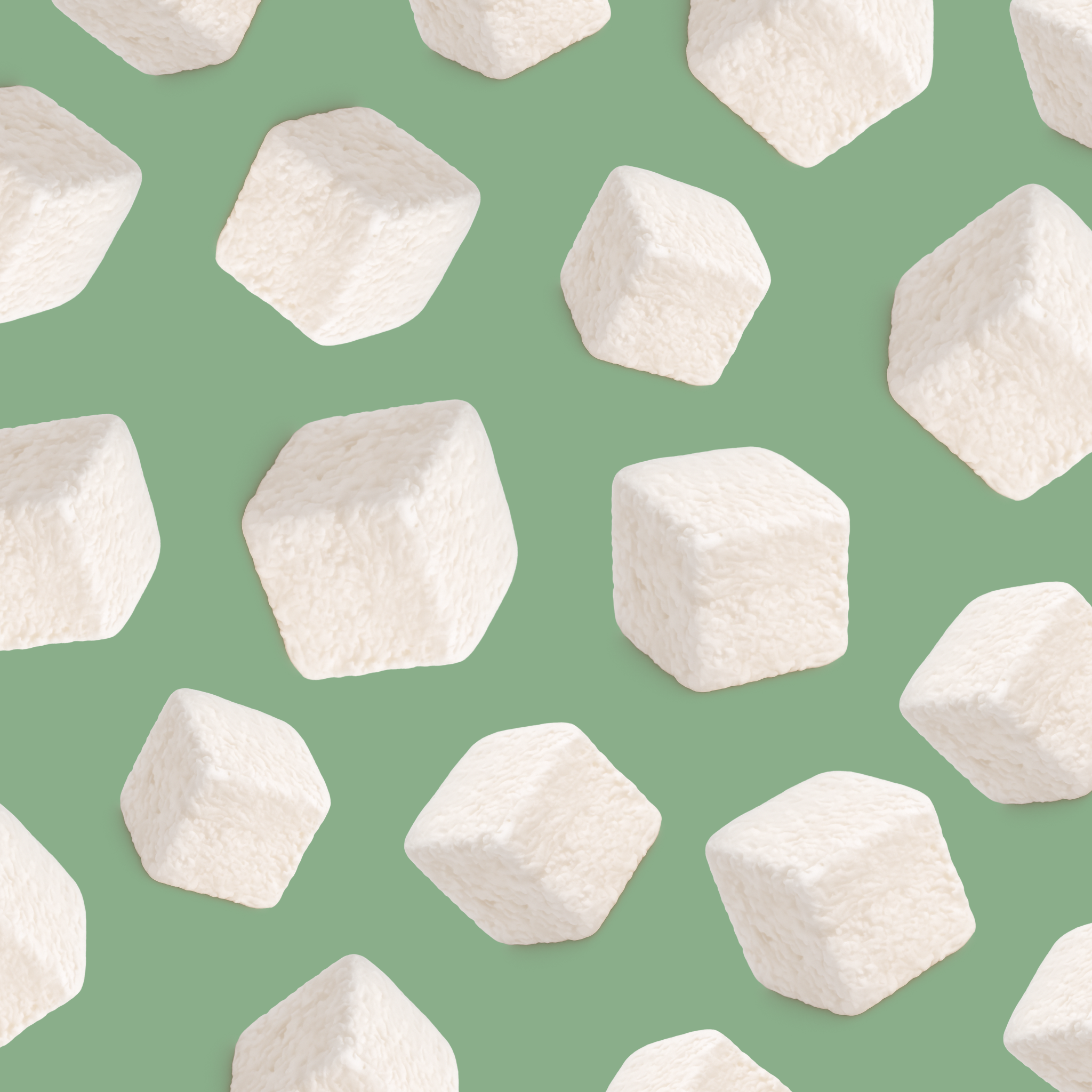 Vanilla Foam Sugar Cubes