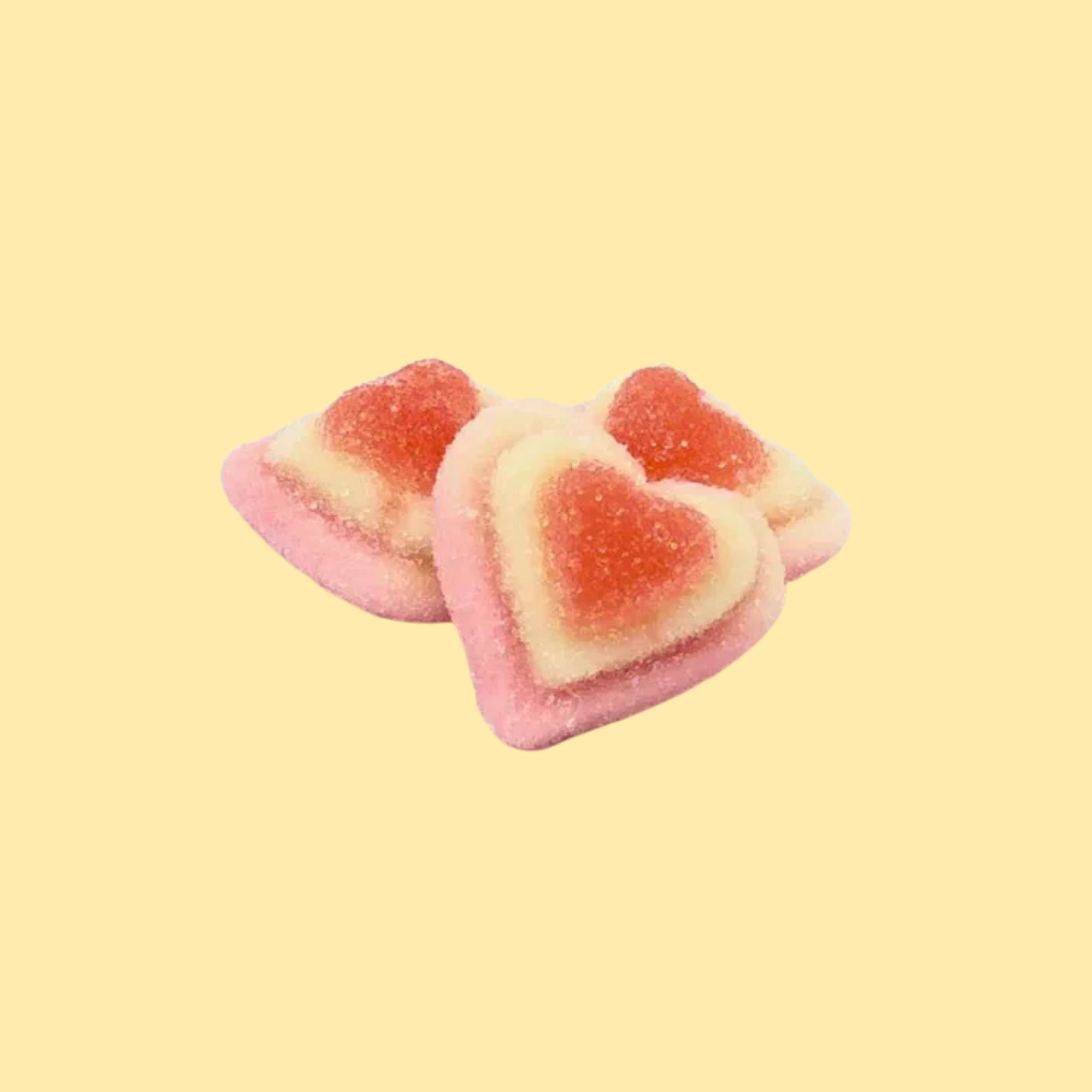 Close up Vidal Triple Hearts Swedish Pick and Mix Candy